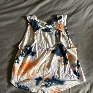 Tie-Dye Sleeveless Women's Top